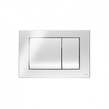 656004 Панель механ. двойная METAL DUAL, сталь, хром глянцевый, антиванд., OLI